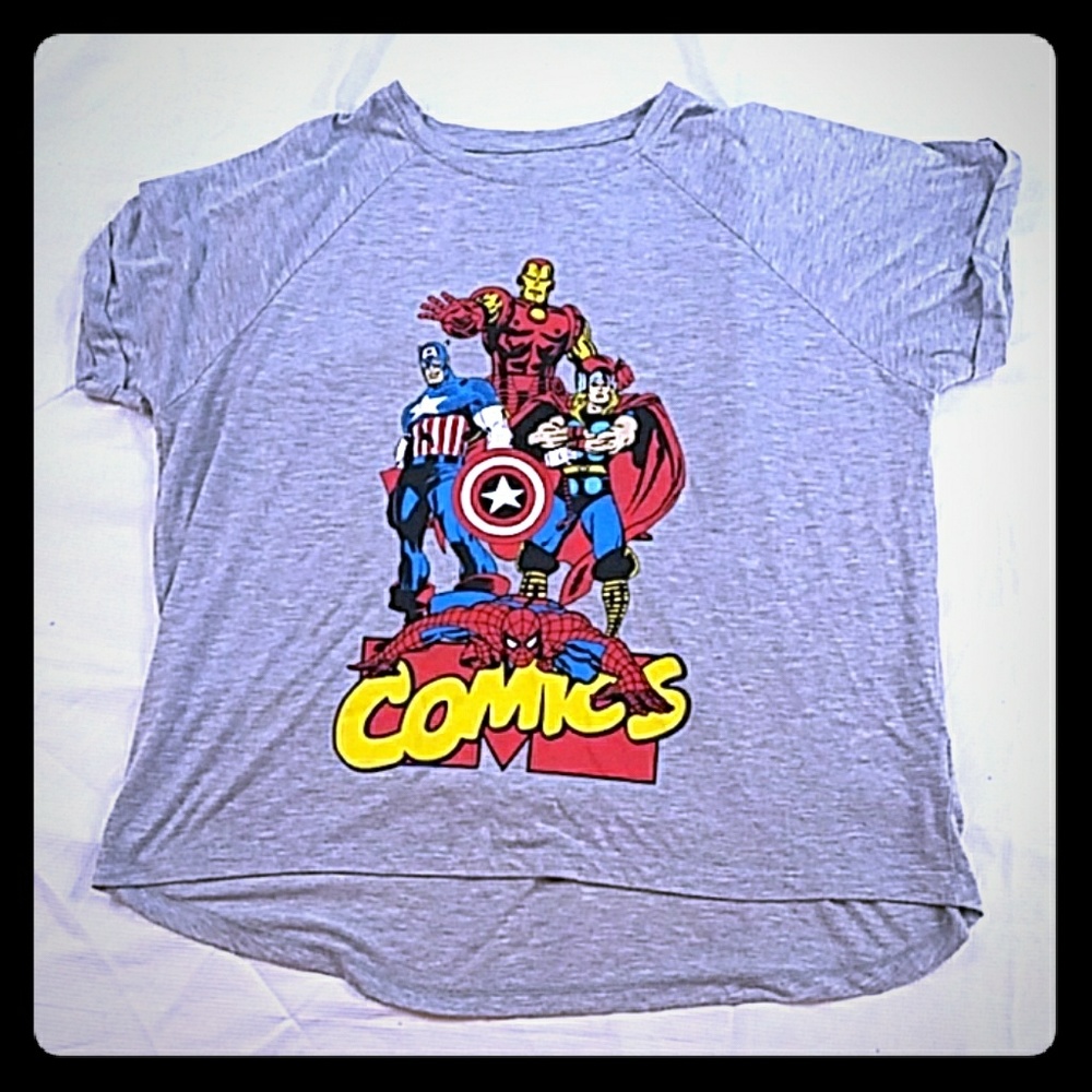 3xl marvel comics shirt